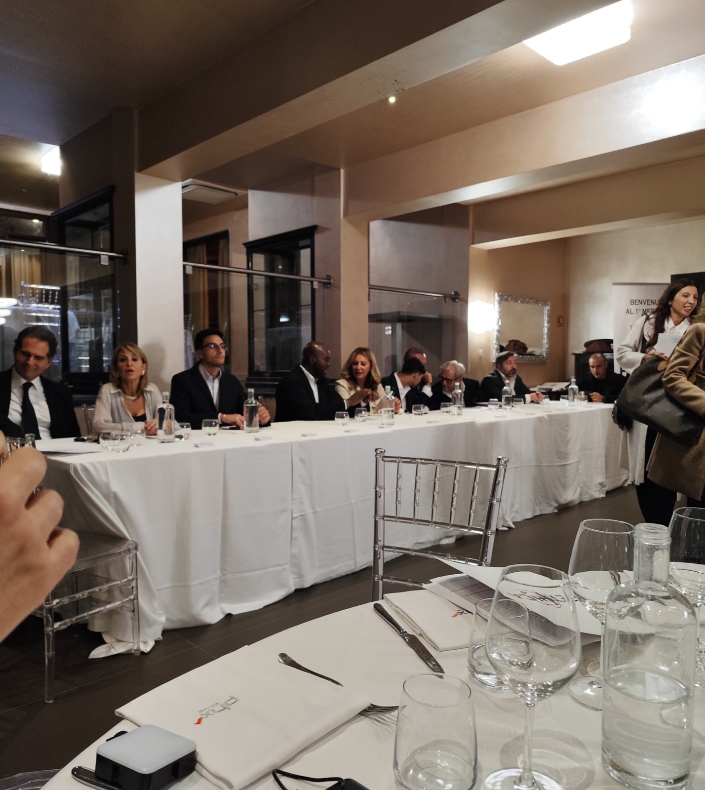 Imprenditori riuniti alla serata di lancio